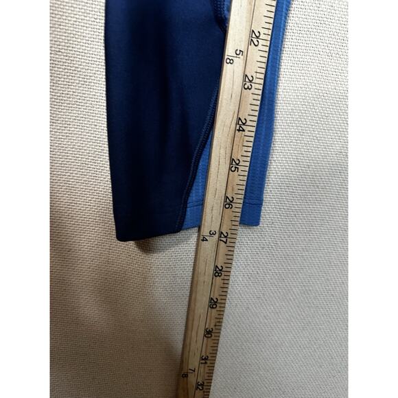 Under Armour UA Leggings Women’s Size Small Blue Elastic Waist Cropped - Picture 12 of 15